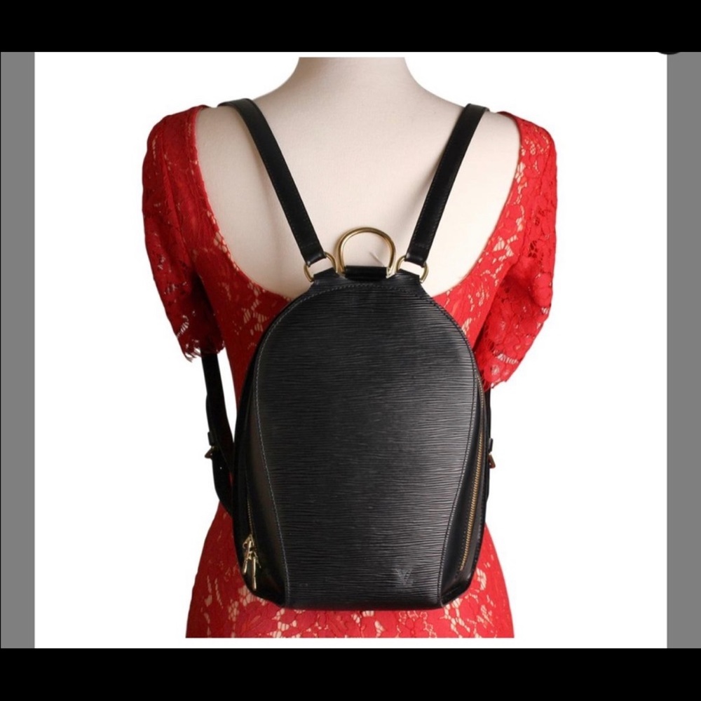 Louis vuitton epi mabillon backpack